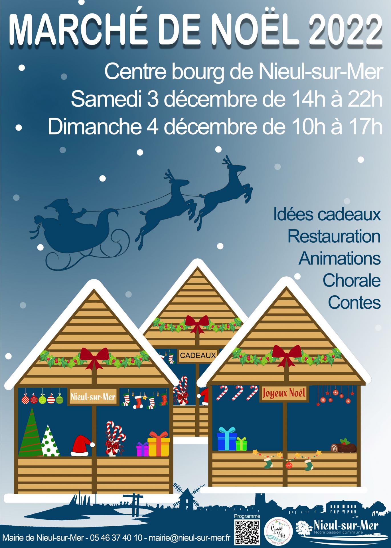 Affiche marche noel 2022