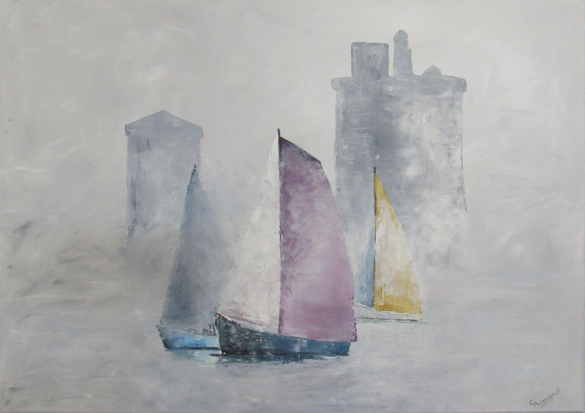 Voiles dans la brume 2